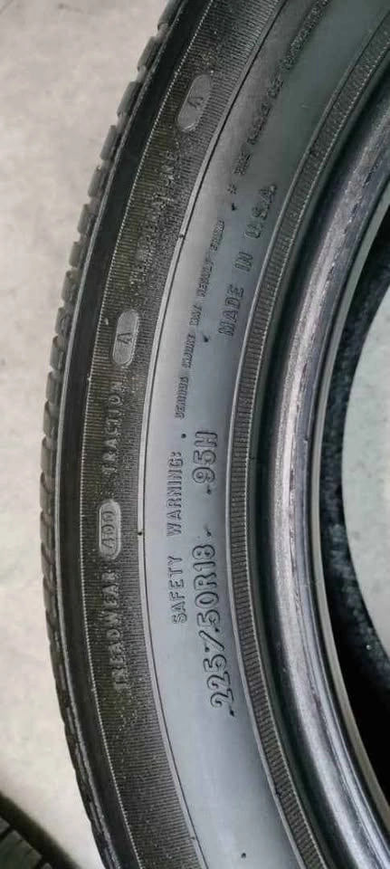1No. 225/50R18 Goodyear Eagle Allseasons Tire - photo 2