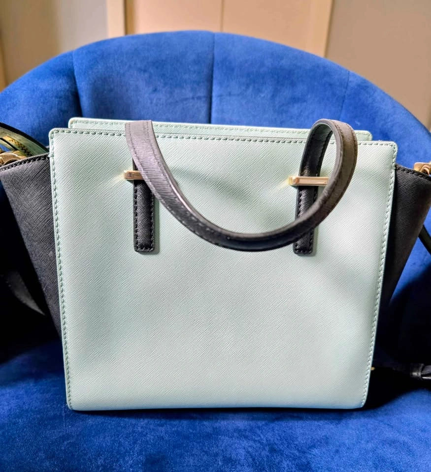 ⚽Kate Spade Cedar Street Small Hayden Bag – Mint Green & Black - photo 3