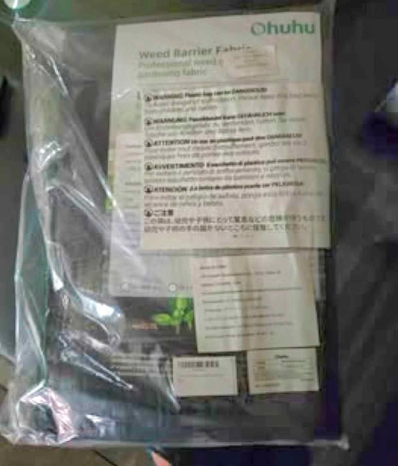 Weed Barrier Landscape Fabric, Ohuhu 3x50 FT. - photo 3