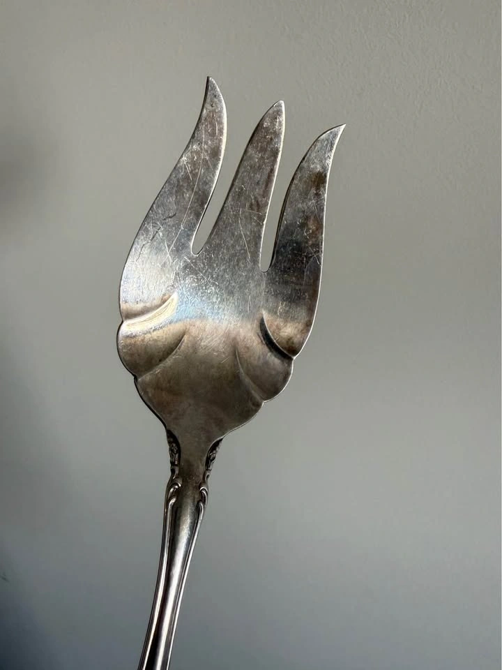 International Sterling Angelique Meat Fork - photo 2