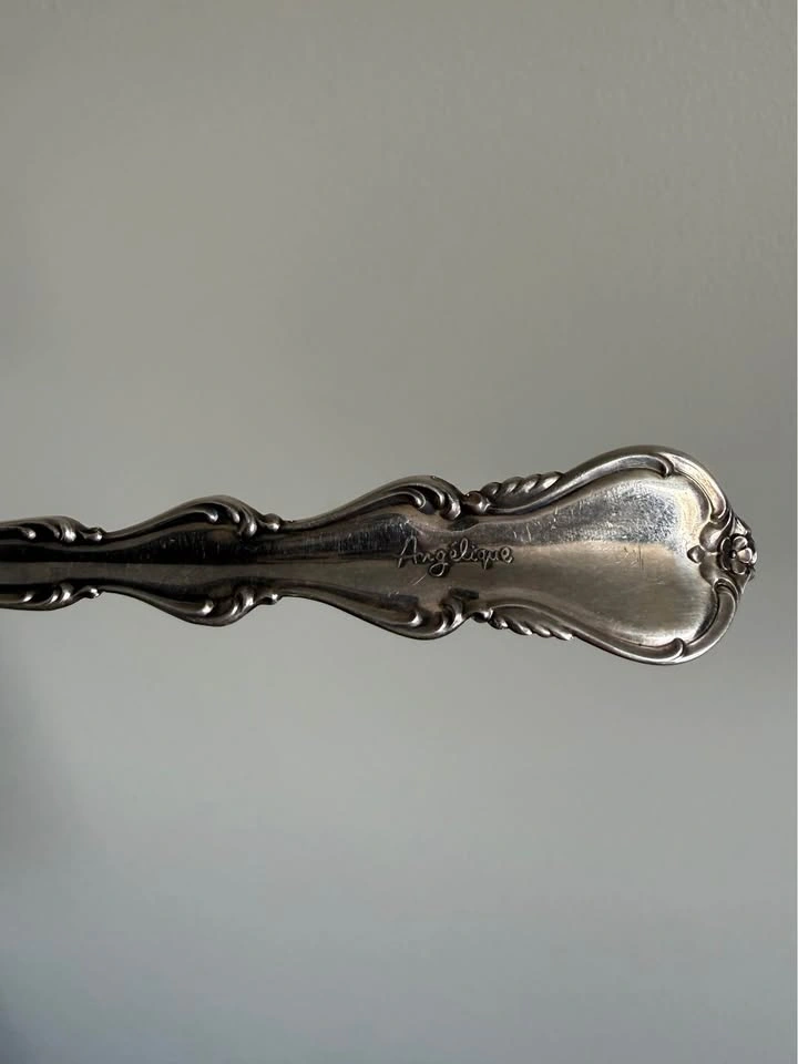 International Sterling Angelique Meat Fork - photo 5