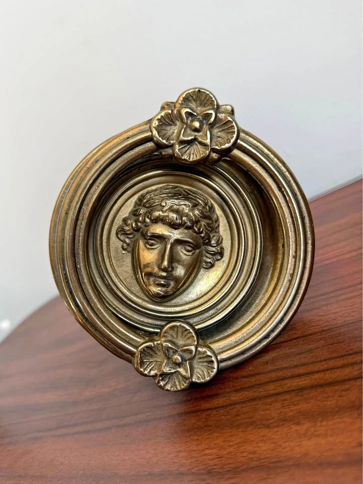 Vintage Solid Brass Door Knocker