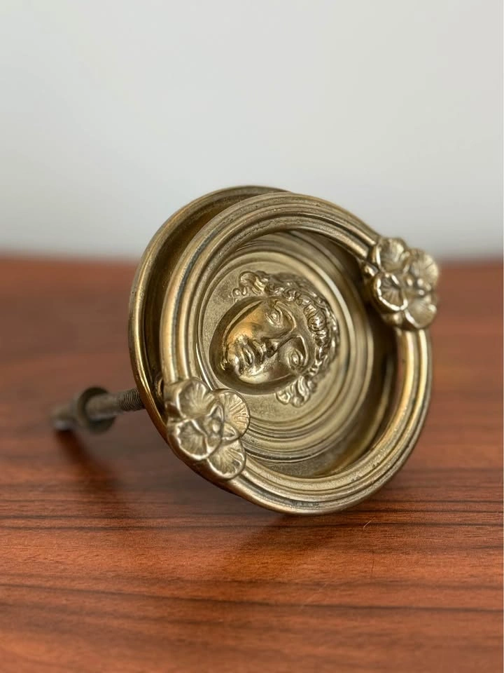 Vintage Solid Brass Door Knocker - photo 2