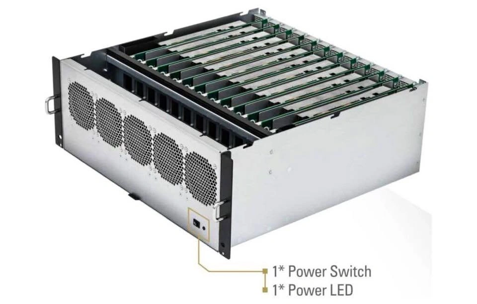 AMD BC-250 Accelerator Card and Server Chassis