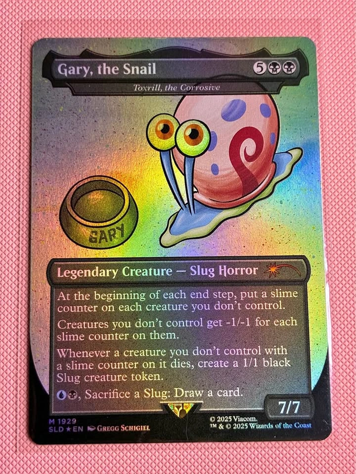 Gary the Snail MTG Secret Lair