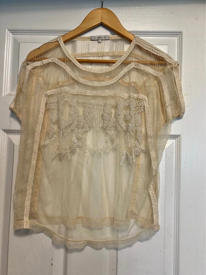 ⚽ Beaded Blouse