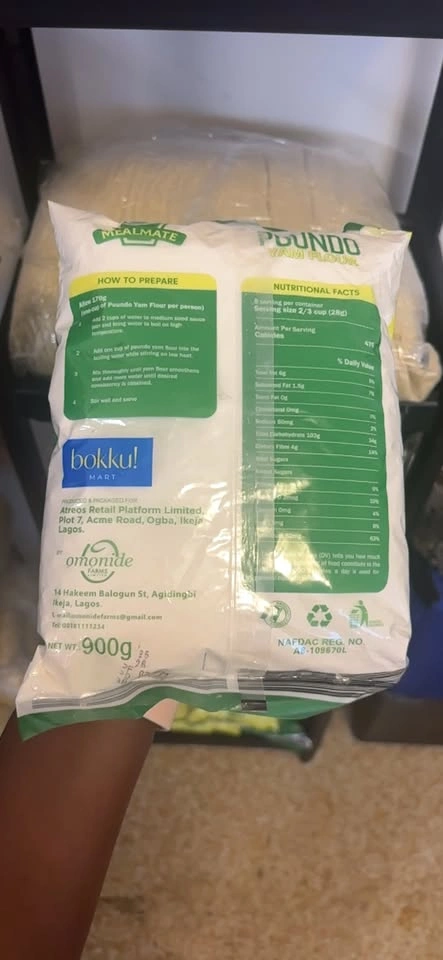 Mealmate Poundo Yam Flour 900g - photo 2