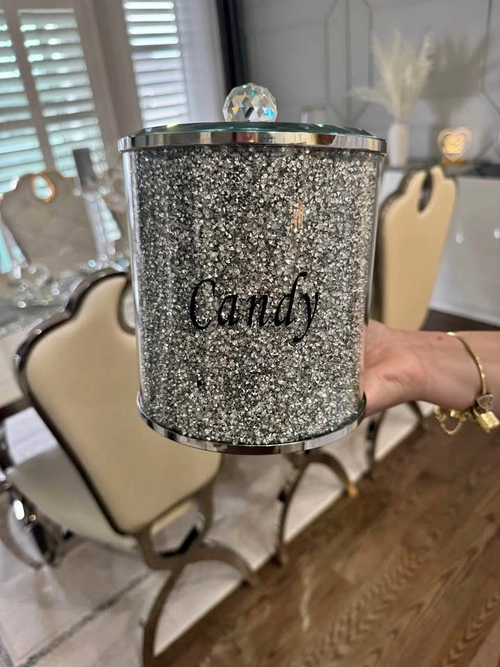 Glitter Candy Jar