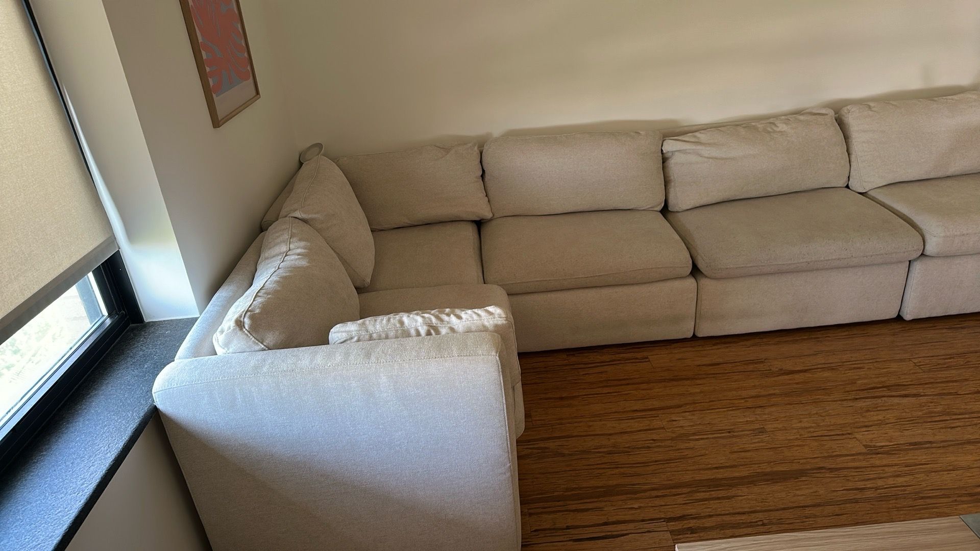 CHITA Oversized Corner Modular Sectional - Linen