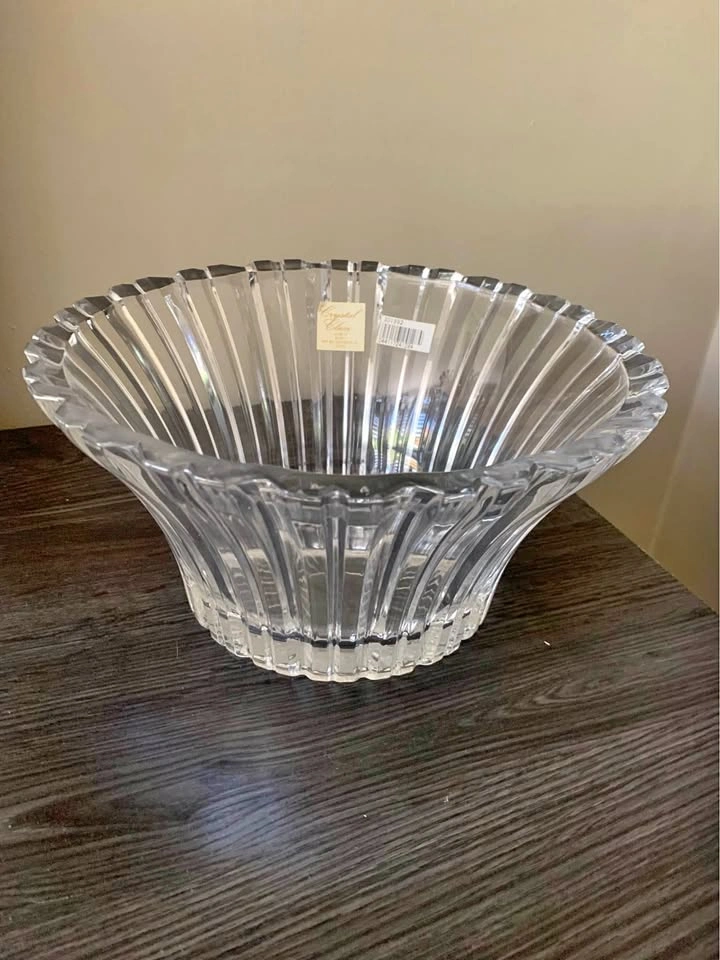 Crystal Clear Japan Glass Bowl