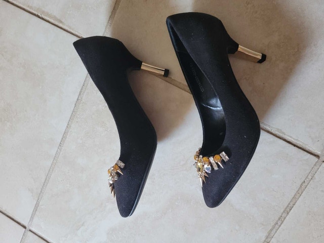 Size 4 Black Heels - photo 2