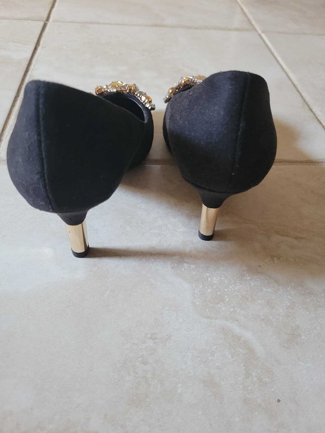 Size 4 Black Heels - photo 4