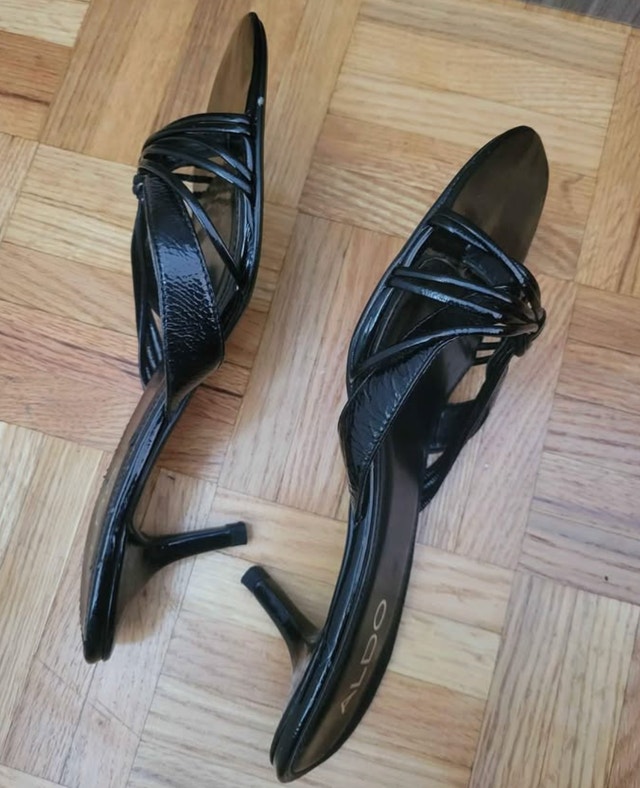 ALDO Black Kitten Heel Sandals - photo 3
