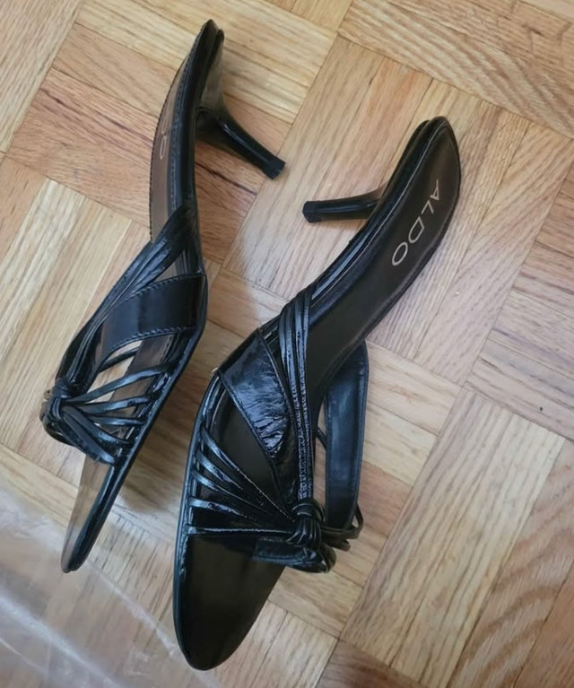 ALDO Black Kitten Heel Sandals - photo 4