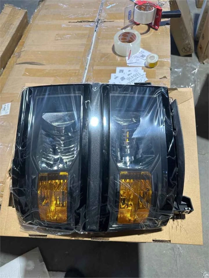 2014 - 2015 Silverado Black Housing Headlights - photo 5