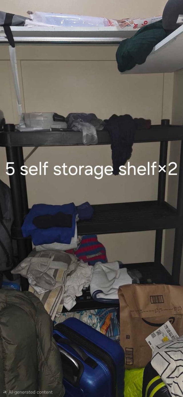 storage shelves