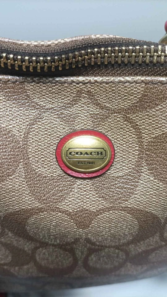 Coach Peyton Signature Cora Domed Satchel (2013) ⚽ - photo 5