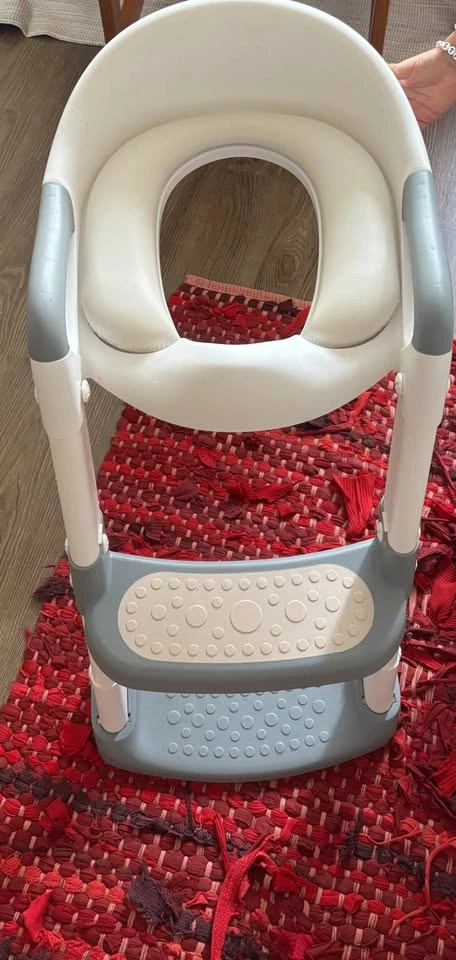 Potty Training Toddler Toilet Seat with Steps - photo 2