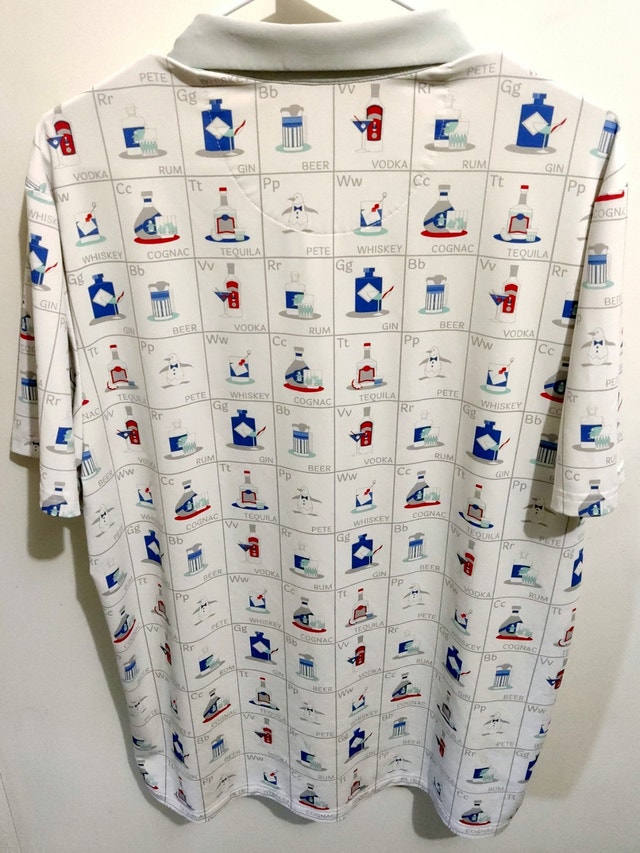 Original Penguin Men's Pete's Flash Cards Golf Polo - photo 3