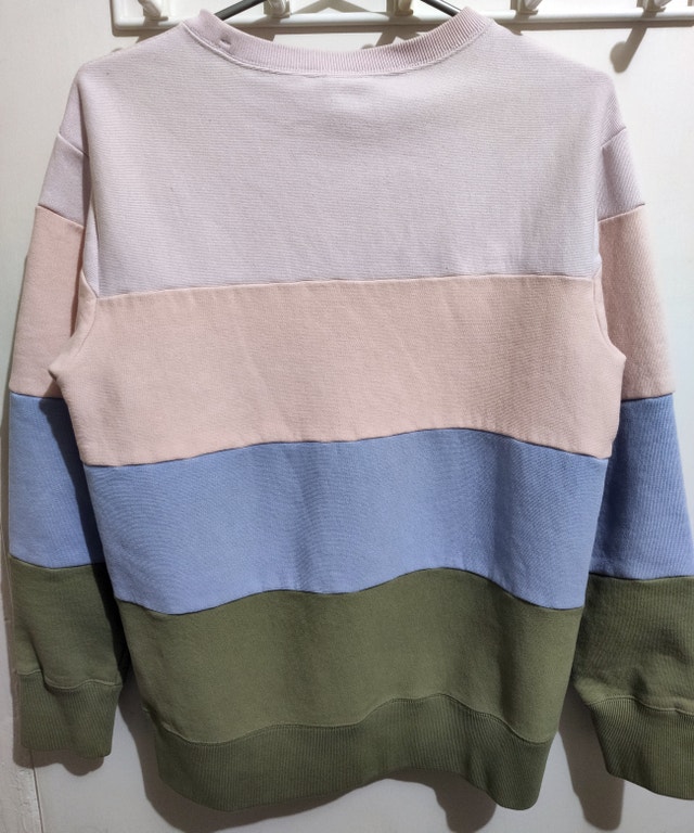 Champion Sorbet Colorblock Crewneck Sweatshirt Women's M - photo 2