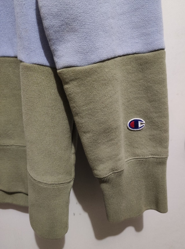 Champion Sorbet Colorblock Crewneck Sweatshirt Women's M - photo 3
