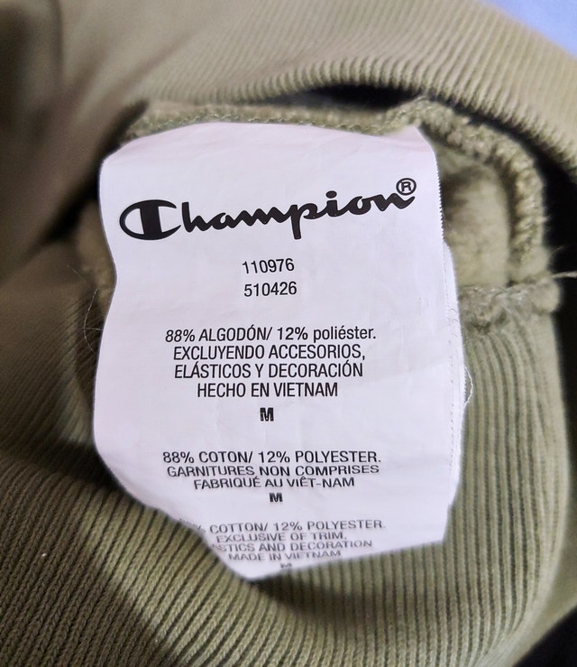 Champion Sorbet Colorblock Crewneck Sweatshirt Women's M - photo 5