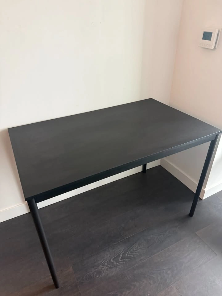 IKEA black table - disassembled - photo 2
