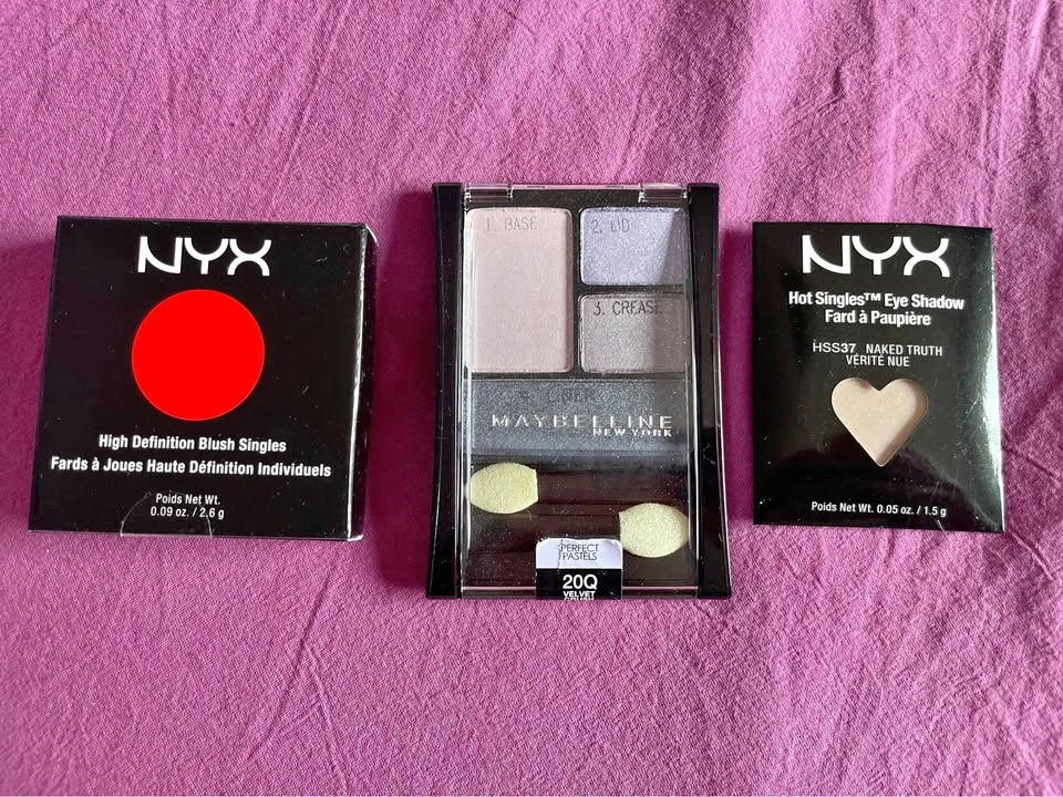 Eyeshadows and Blush - Unopened