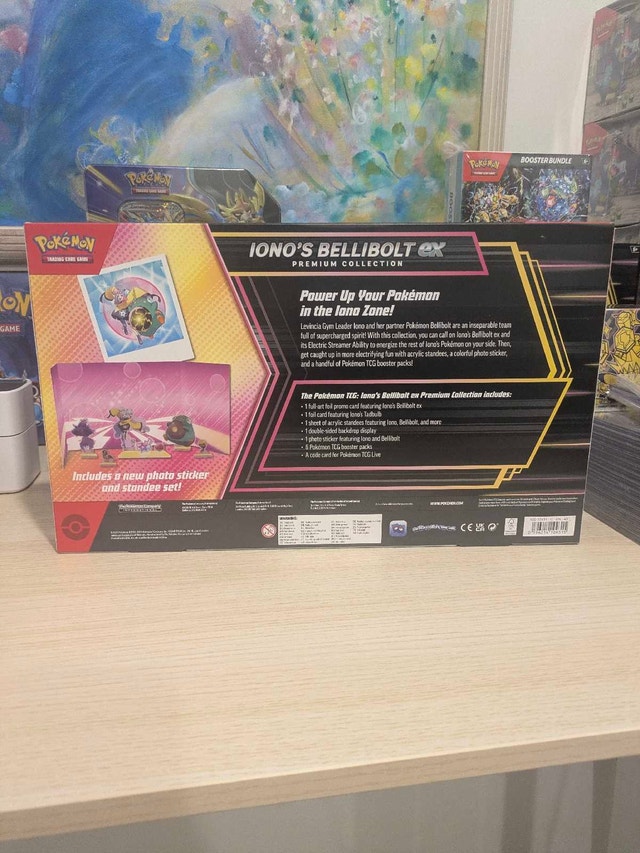 Pokemon Iono's Bellibolt Ex Collection Box - Factory Sealed - photo 2