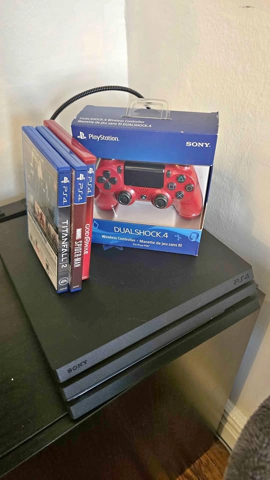 PlayStation 4 Console Bundle – Controller + Games Included 🎮