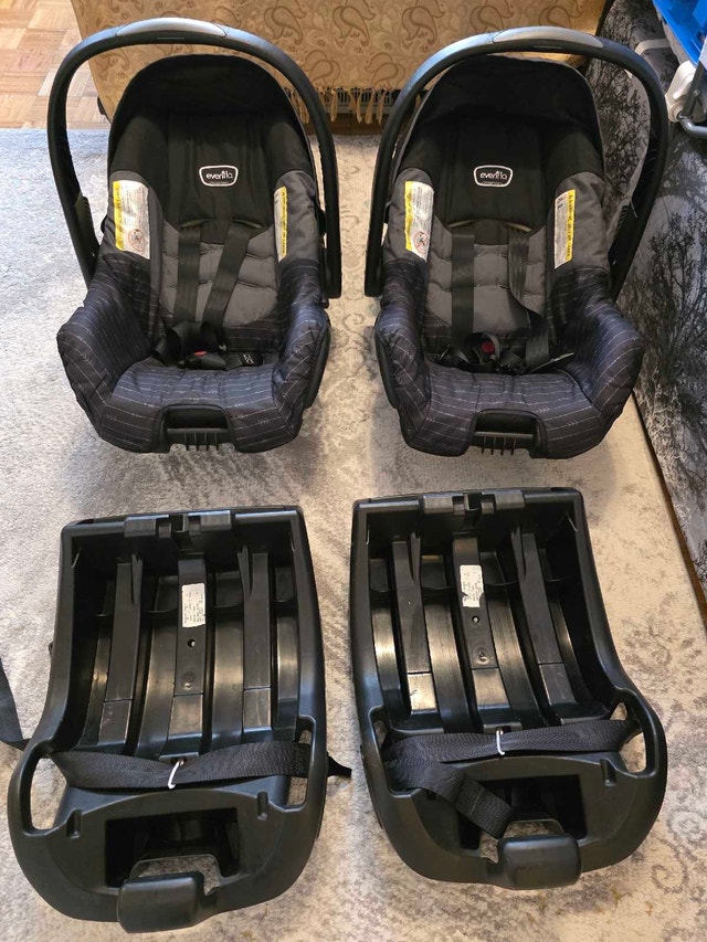 Evenflo Nurture Baby Twins Car Seats - photo 3