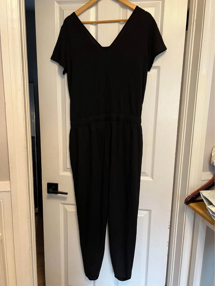 ⚽ Black Jumpsuit - photo 2