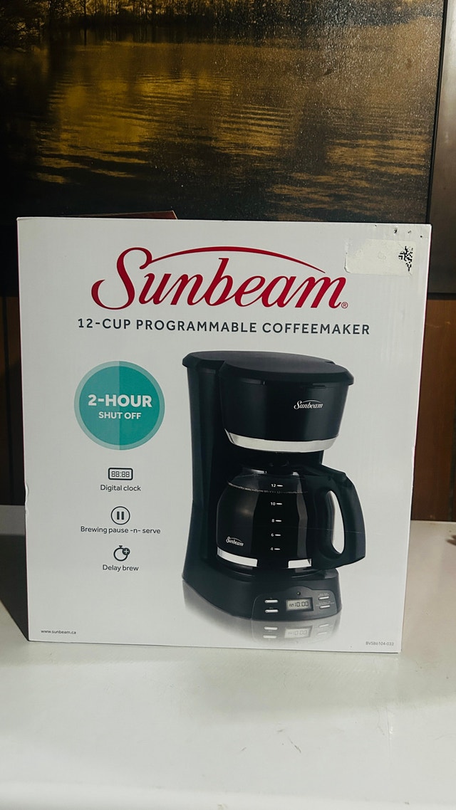 Brand New Sunbeam Programmable 12-Cup Coffee Maker