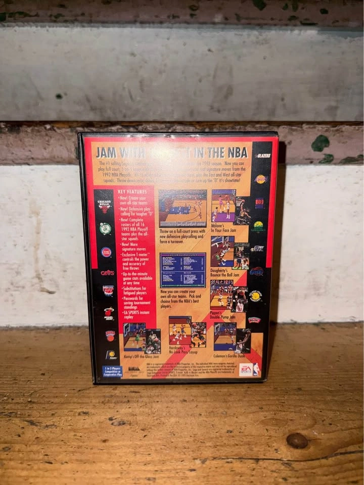 Bulls VS Blazers SEGA Cartridge - photo 2
