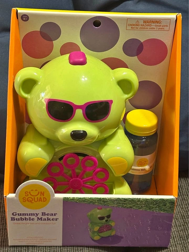 Kids Teddy Bear Bubble Maker