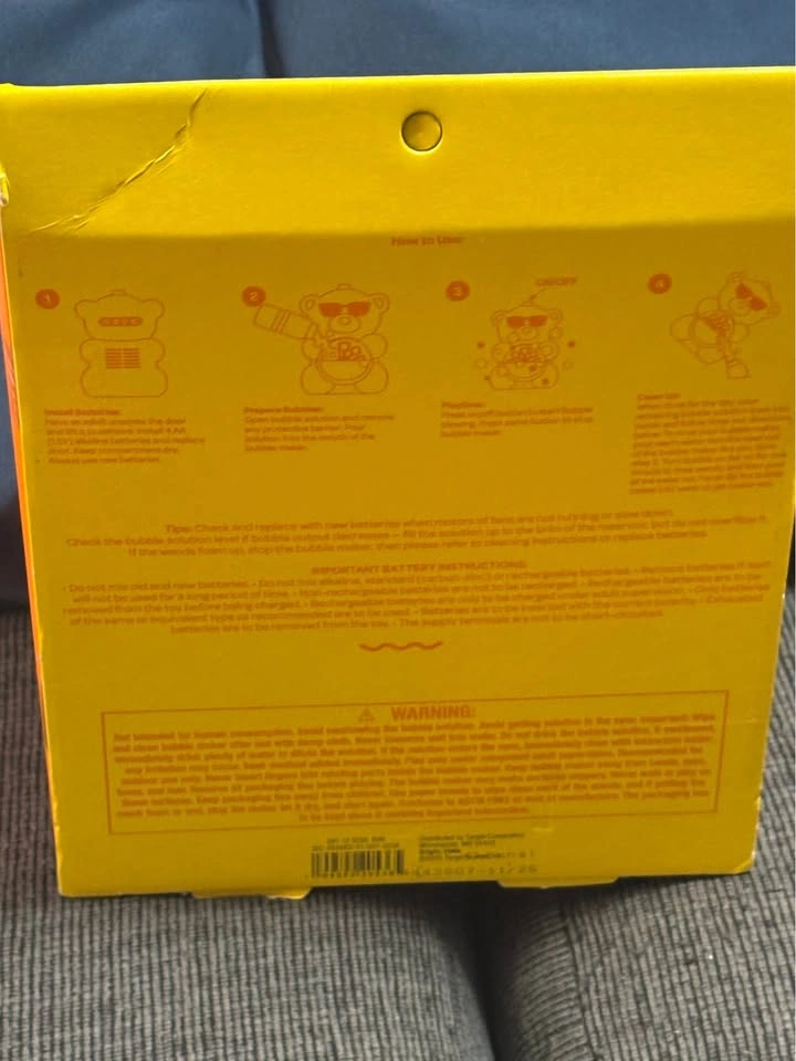 Kids Teddy Bear Bubble Maker - photo 2