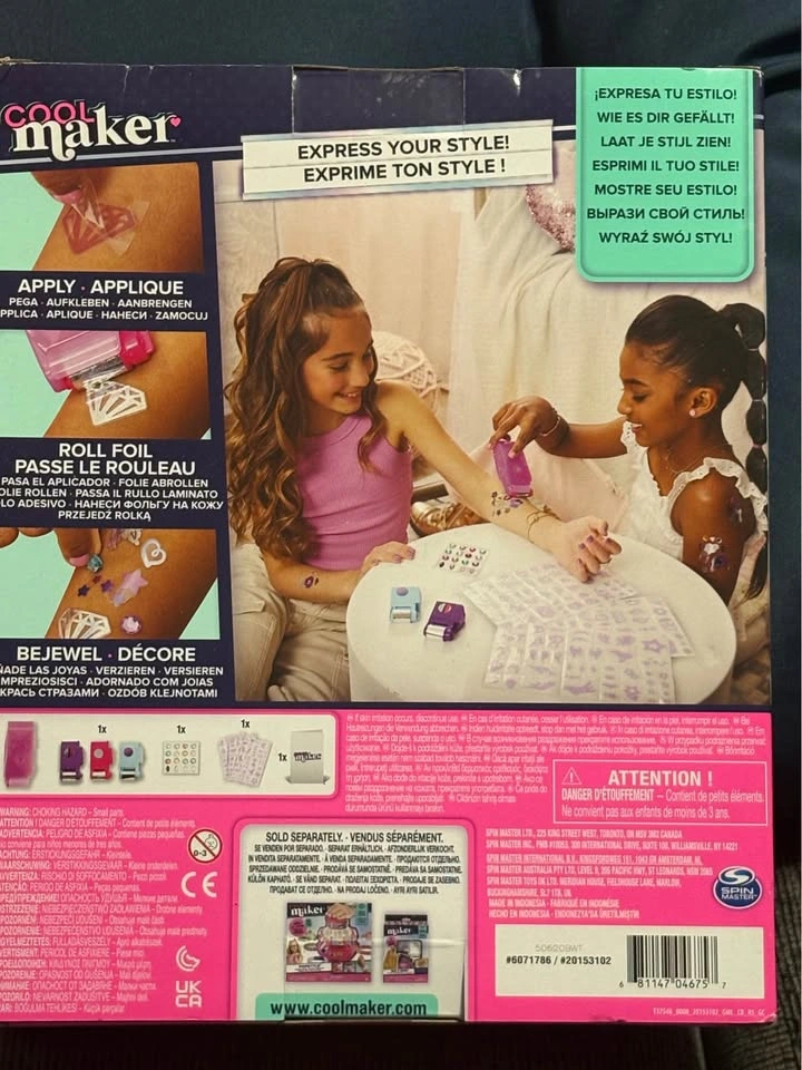 Glitter and Shimmer Temporary Tattoo Maker - photo 2