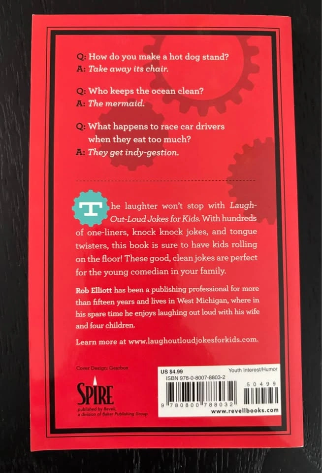 Laugh-Out-Loud Jokes for Kids by Rob Elliott - Paperback ⚽️ - photo 2