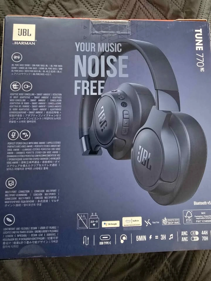 JBL Tune 770NC Adaptive Noise Cancelling Headphones - photo 2