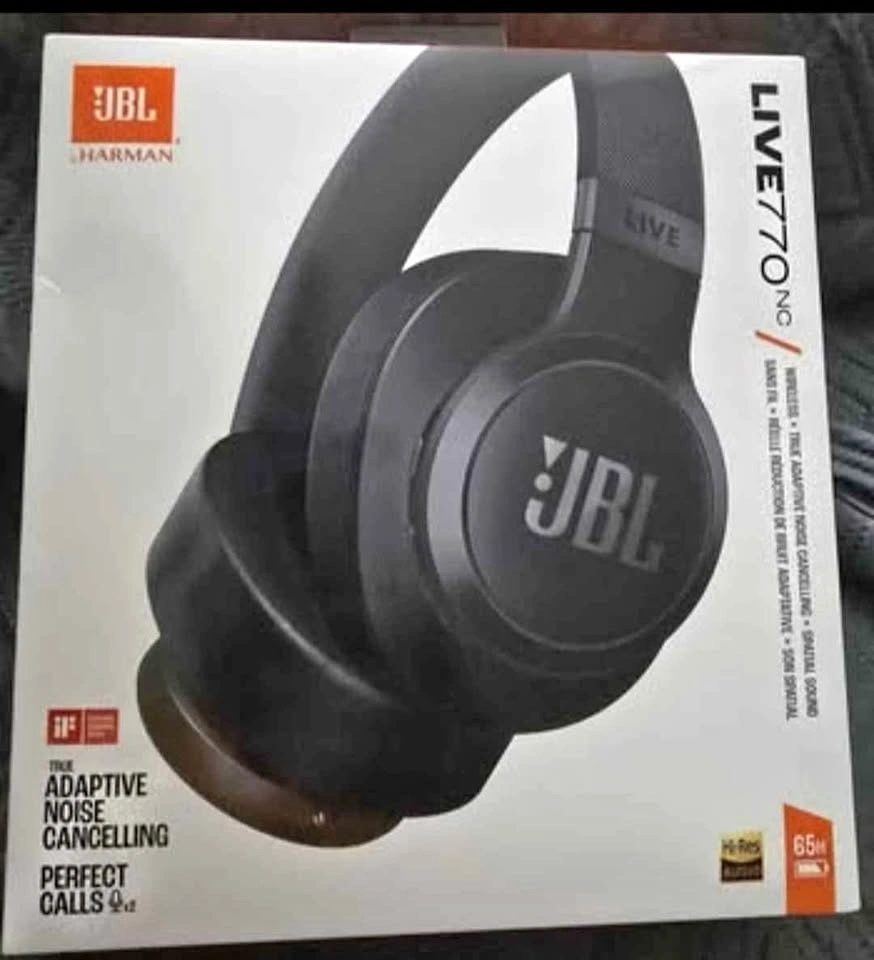 JBL LIVE 770 NC Wireless Headphones Brand New Boxed