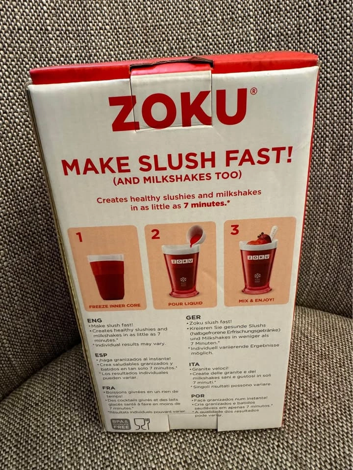 Zoku Slush and Shake Maker, Red ⚽️ - photo 3