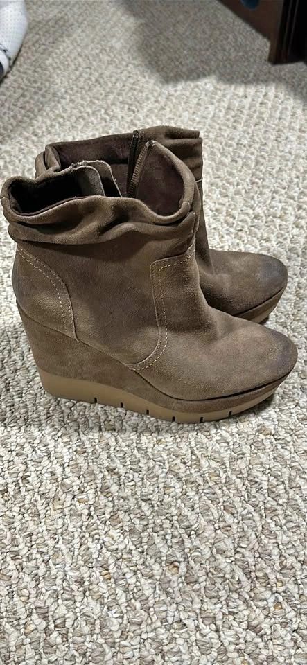 Isola Suede Booties 7