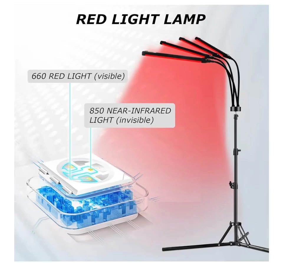 NEW Shyineyou LED Red Light Lamp 850nm 660nm 180LEDs - photo 3