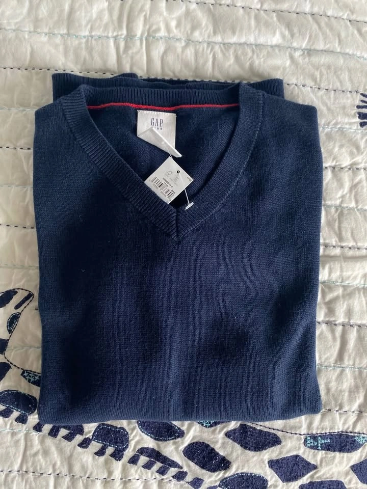 GAP Boy’s Organic Cotton Uniform Sweater ~ XL ⚽️ - photo 2