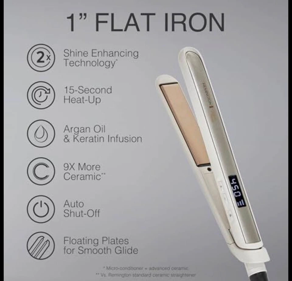 Remington Shine Therapy Flat Iron - photo 2