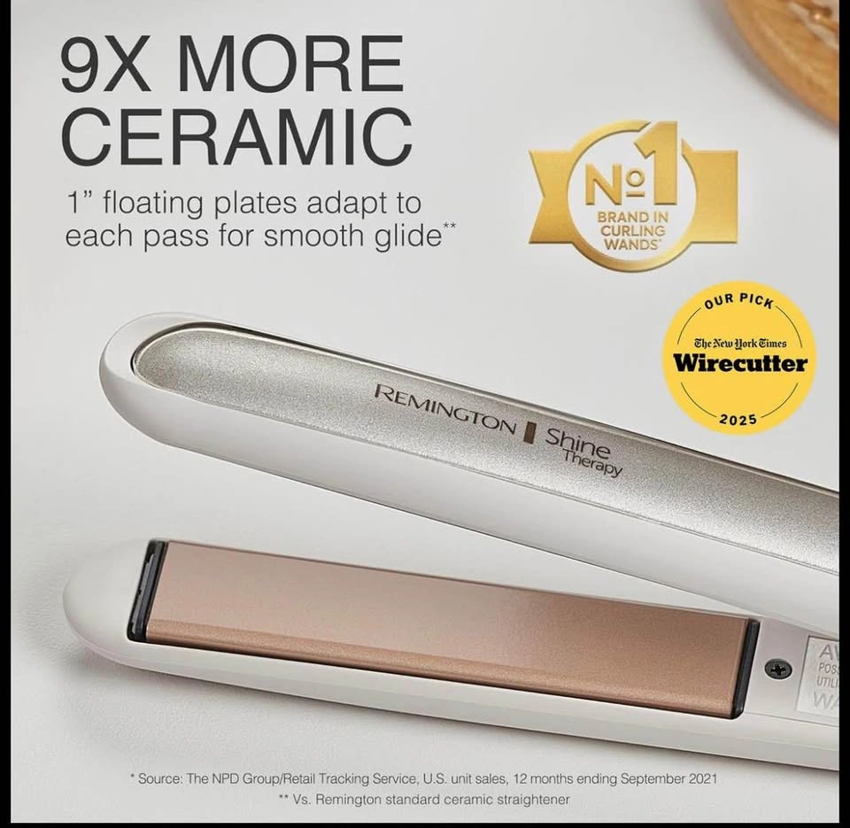 Remington Shine Therapy Flat Iron - photo 4