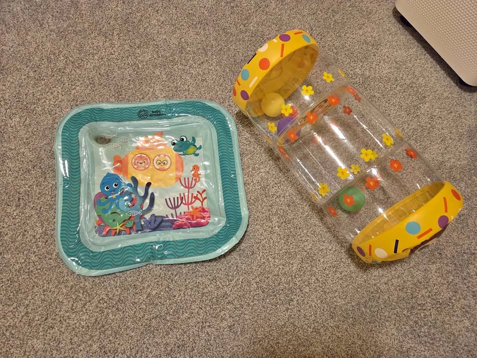 Baby Einstein Ocean Explorers Water Mat and Tummy Roller