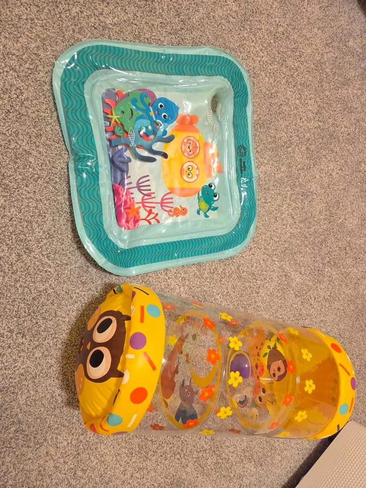 Baby Einstein Ocean Explorers Water Mat and Tummy Roller - photo 2