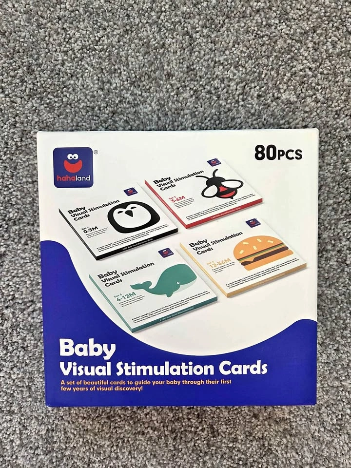 Baby Visual Simulation Card (4 packs 0-36 months)