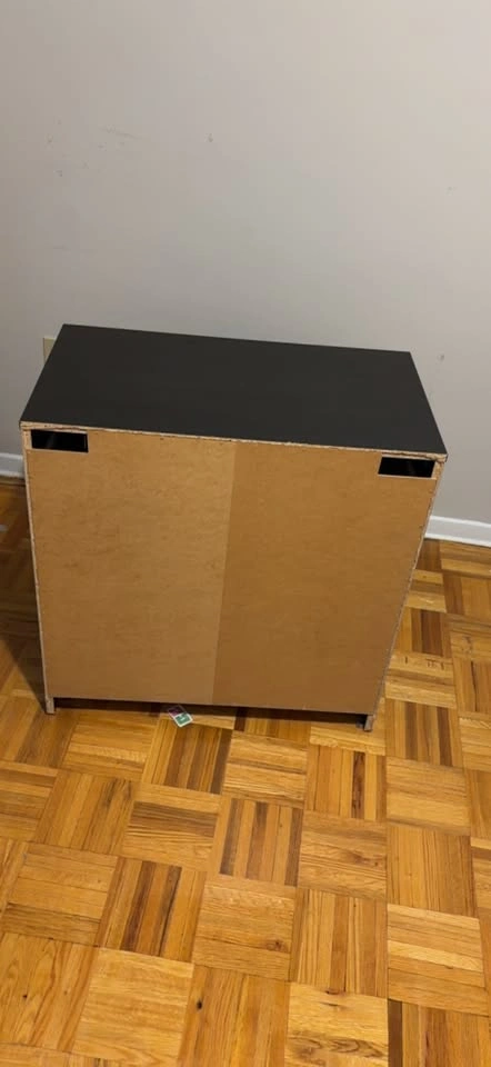 IKEA Dark Brown 3-Drawer Dresser - photo 4